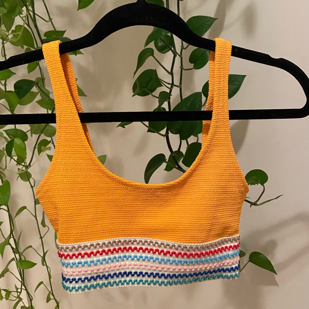 TOPSHOP texture bikini